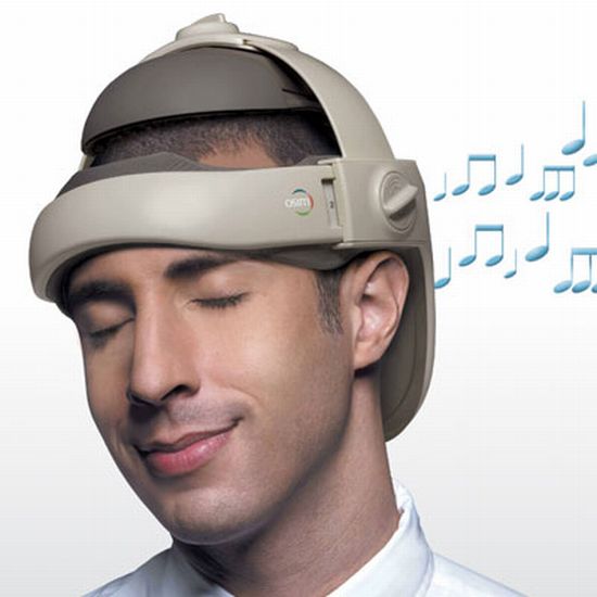 Head massaging hat certifies your dorkiness